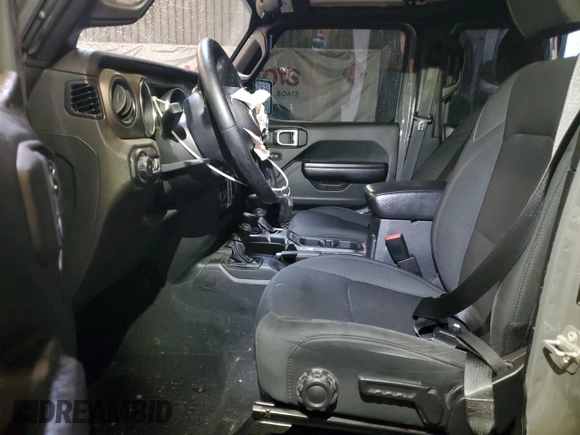 2020 Jeep Wrangler Unlimited Willys с VIN 1C4HJXDG0LW343859, выставлен на аукционе Copart как лот 47688805 с пробегом 73 264 миль миль и Списание • Salvage title. История ставок и продаж доступна на DreamBid. Изображение 7.