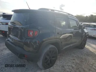 2017 Jeep Renegade Latitude with VIN ZACCJABB7HPG59973, listed as a Copart auction lot 76463964 with 164,130 mi miles and Salvage Title. Bid and sale history available at carsss.com. Image 3.