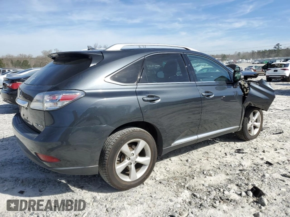 2010 Lexus RX 350 with VIN 2T2ZK1BA9AC028010, listed as a Copart auction lot 49230465 with 60,334 mi miles and Salvage Title. Bid and sale history available at carsss.com. Image 3.