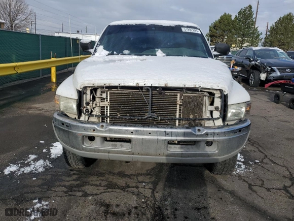 2002 Dodge Ram 2500 with VIN 3B7KF236X2M277547, listed as a Copart auction lot 51992895 with 166,613 mi miles and Clean Title. Bid and sale history available at carsss.com. Image 5.