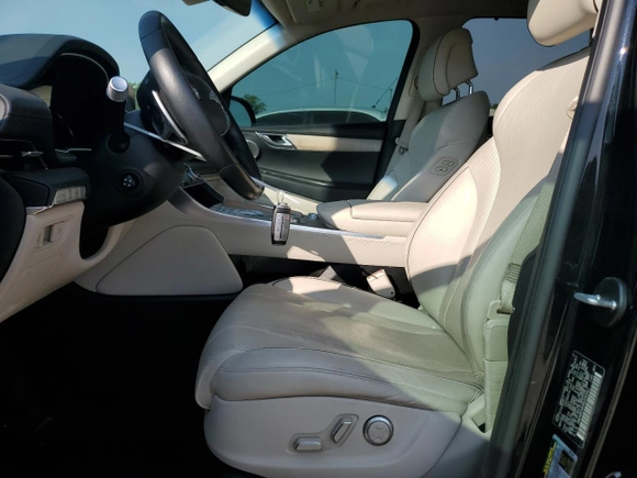 2021 Genesis GV80 with VIN KMUHBDSB5MU040461, listed as a Copart auction lot 59160715 with 62,296 mi miles and Salvage title. Bid and sale history available at DreamBid. Image 7.