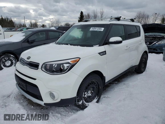 2018 Kia Soul + with VIN KNDJP3A5XJ7616020, listed as a Copart auction lot 44041205 with 0 mi miles and Clean Title. Bid and sale history available at carsss.com. Image 1.