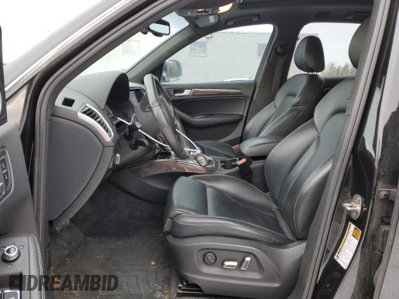 2014 Audi Q5 with VIN WA1LGCFPXEA088761, listed as a Copart auction lot 42481315 with 161,530 mi miles and Salvage title. Bid and sale history available at DreamBid. Image 7.