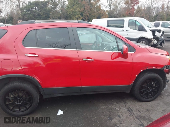 2015 Chevrolet Trax LTZ with VIN 3GNCJTSB4FL238317, listed as a IAAI auction lot 41354507 with 123,954 mi miles. Bid and sale history available at carsss.com. Image 14.