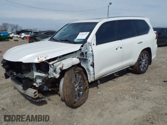 2016 Lexus LX 570 with VIN JTJHY7AXXG4194696, listed as a IAAI auction lot 41583183 with 110,356 mi miles and . Bid and sale history available at DreamBid. Image 18.