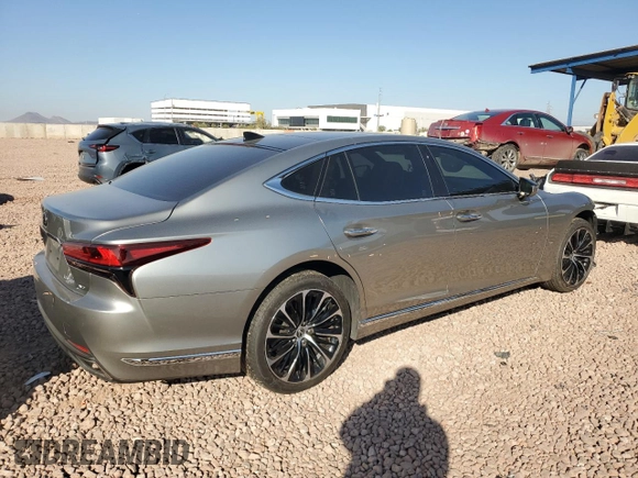 2021 Lexus LS z VIN JTHE5LGF5M5008931, wystawiony jako Copart lot #43045225 z przebiegiem 31 903 mil mil oraz Szkoda całkowita • Salvage title. Historia ofert i sprzedaży dostępna na DreamBid. Obrazek 3.