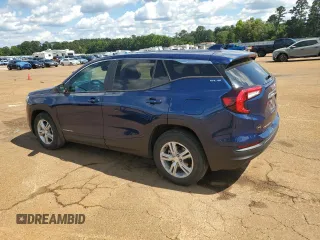 2022 GMC Terrain SLE with VIN 3GKALMEV1NL125272, listed as a Copart auction lot 55992085 with 70,096 mi miles and Salvage title. Bid and sale history available at DreamBid. Image 2.