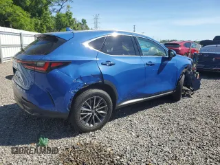 2025 Lexus NX 350h with VIN 2T2AKCEZ2SC040365, listed as a Copart auction lot 50443645 with 12,158 mi miles and Salvage Title. Bid and sale history available at DreamBid. Image 3.