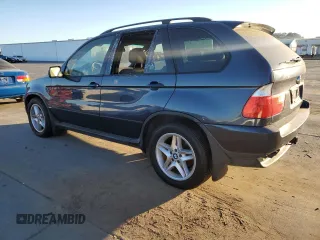 2005 BMW X5 4.4i with VIN 5UXFB53535LV14454, listed as a Copart auction lot 76553064 with 146,437 mi miles and Clean Title. Bid and sale history available at carsss.com. Image 2.