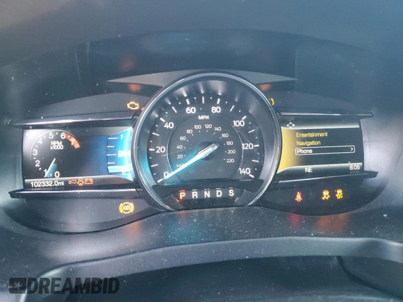 2018 Ford Explorer XLT с VIN 1FM5K7D83JGA41624, выставлен на аукционе Copart как лот 56514485 с пробегом 102 332 миль миль и Списание • Salvage title. История ставок и продаж доступна на DreamBid. Изображение 9.