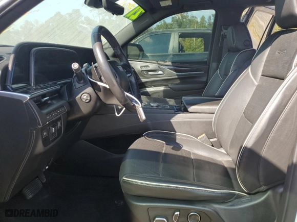 2021 Cadillac Escalade Sport with VIN 1GYS4FKLXMR288595, listed as a Copart auction lot 74670324 with 0 mi miles and Non Repairable. Bid and sale history available at carsss.com. Image 7.