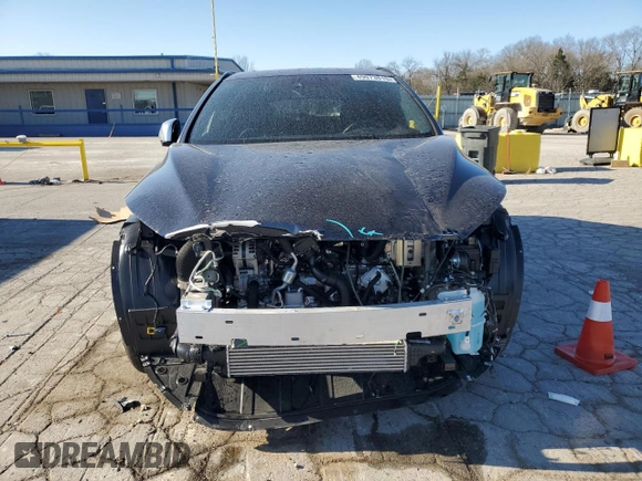 2025 Infiniti QX55 Sensory with VIN 3PCAJ5LR8SF106435, listed as a Copart auction lot 49073815 with 853 mi miles and Salvage Title. Bid and sale history available at DreamBid. Image 5.
