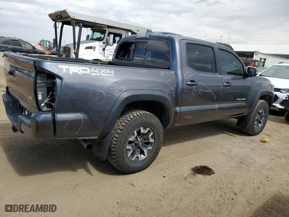 2019 Toyota Tacoma 4WD SR with VIN 5TFCZ5AN1KX206478, listed as a Copart auction lot 51000035 with 113,497 mi miles and Salvage Title. Bid and sale history available at carsss.com. Image 3.