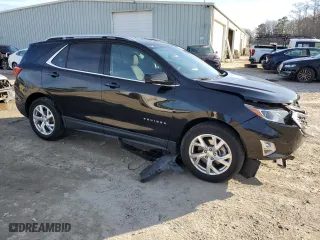 2020 Chevrolet Equinox LT with VIN 3GNAXVEX4LL263416, listed as a Copart auction lot 43954565 with 42,240 mi miles and Salvage Title. Bid and sale history available at carsss.com. Image 4.