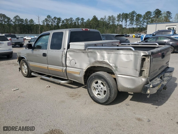 2002 Chevrolet Silverado 1500 LT with VIN 2GCEC19T521120397, listed as a Copart auction lot 49968895 with 249,152 mi miles and Salvage Title. Bid and sale history available at carsss.com. Image 2.