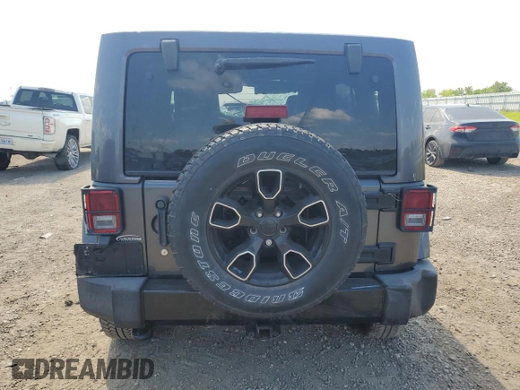 2018 Jeep Wrangler JK Unlimited Altitude with VIN 1C4BJWEG1JL848998, listed as a Copart auction lot 71987874 with 69,701 mi miles and Salvage Title. Bid and sale history available at carsss.com. Image 6.