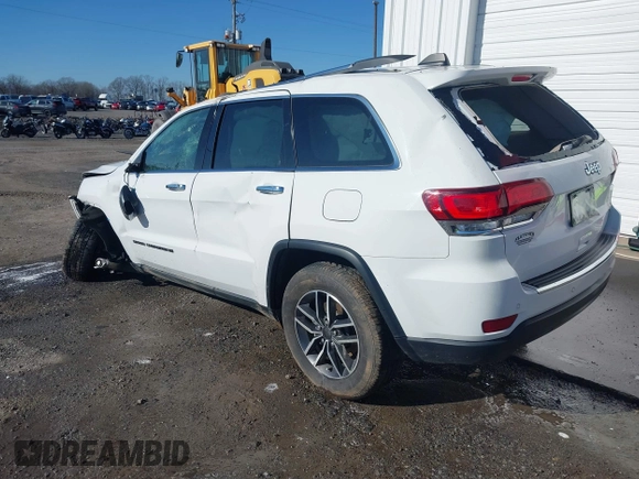 2022 Jeep Grand Cherokee Limited z VIN 1C4RJEBG2NC125969, wystawiony jako IAAI lot #41261701 z przebiegiem 72 707 mil mil oraz . Historia ofert i sprzedaży dostępna na DreamBid. Obrazek 3.