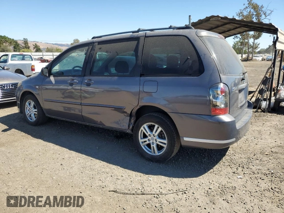 2006 Mazda MPV LX with VIN JM3LW28A660559606, listed as a Copart auction lot 71081614 with 120,200 mi miles and Salvage Title. Bid and sale history available at carsss.com. Image 2.