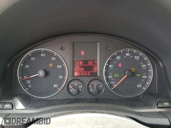 2007 Volkswagen Jetta Wolfsburg Edition z VIN 3VWEG71K07M125028, wystawiony jako Copart lot #53206765 z przebiegiem 53 735 mil mil oraz Czysty tytuł • Clean title. Historia ofert i sprzedaży dostępna na DreamBid. Obrazek 9.