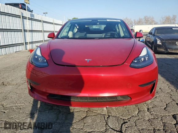 2021 Tesla Model 3 Standard Range Plus with VIN 5YJ3E1EA0MF939193, listed as a Copart auction lot 44625105 with 30,679 mi miles and Salvage Title. Bid and sale history available at DreamBid. Image 5.