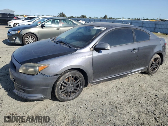 2008 Scion tC Spec with VIN JTKDE167580273162, listed as a Copart auction lot 51647585 with 115,461 mi miles and Salvage Title. Bid and sale history available at carsss.com. Image 1.