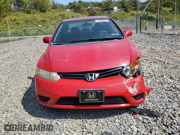 2006 Honda Civic Cpe EX with VIN 2HGFG12876H534228, listed as a Copart auction lot 71346654 with 118,558 mi miles and Salvage Title. Bid and sale history available at carsss.com. Image 5.