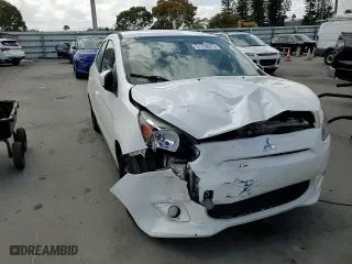 2015 Mitsubishi Mirage DE with VIN ML32A3HJ1FH046423, listed as a Copart auction lot 51739975 with 112,287 mi miles and Salvage Title. Bid and sale history available at carsss.com. Image 11.