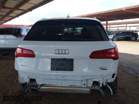 2018 Audi Q5 Premium Plus with VIN WA1BNAFY2J2218812, listed as a IAAI auction lot 41966425 with 67,530 mi miles. Bid and sale history available at carsss.com. Image 17.