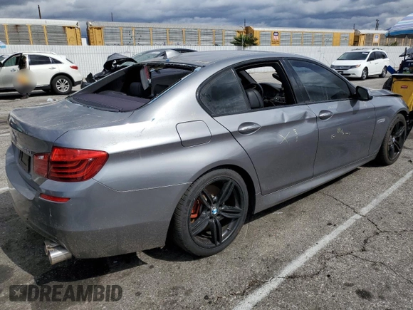 2014 BMW 5 Series 550i z VIN WBAKN9C58ED681754, wystawiony jako Copart lot #47830765 z przebiegiem 73 763 mil mil oraz Szkoda całkowita • Salvage title. Historia ofert i sprzedaży dostępna na DreamBid. Obrazek 3.