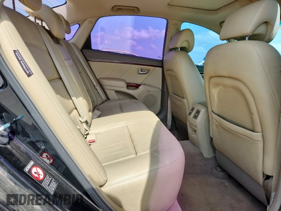 2008 Hyundai Azera Limited with VIN KMHFC46FX8A302689, listed as a Copart auction lot 61566085 with 162,715 mi miles and Clean title. Bid and sale history available at DreamBid. Image 10.