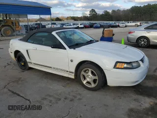 2004 Ford Mustang Deluxe with VIN 1FAFP44634F136739, listed as a Copart auction lot 44078925 with 105,591 mi miles and Salvage Title. Bid and sale history available at carsss.com. Image 4.