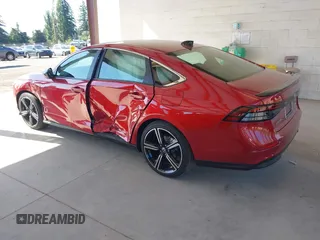 2025 Honda Accord Sport with VIN 1HGCY2F56SA005674, listed as a IAAI auction lot 42374923 with 5,278 mi miles and . Bid and sale history available at DreamBid. Image 3.