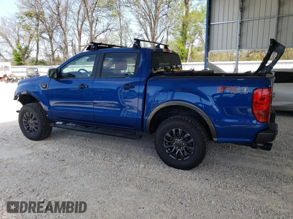 2020 Ford Ranger XL with VIN 1FTER4FH3LLA37224, listed as a Copart auction lot 53258535 with 63,405 mi miles and Salvage Title. Bid and sale history available at carsss.com. Image 2.