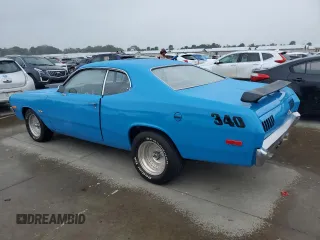 1972 Dodge Dart z VIN LM29H2B462566, wystawiony jako Copart lot #74530374 z przebiegiem 59 901 mil mil oraz Szkoda całkowita • Salvage title. Historia ofert i sprzedaży dostępna na DreamBid. Obrazek 2.