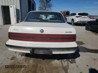 1992 Buick Century Special with VIN 1G4AG54N3N6480148, listed as a Copart auction lot 75562664 with 145,469 mi miles and Salvage Title. Bid and sale history available at carsss.com. Image 6.