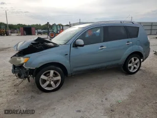 2007 Mitsubishi Outlander XLS with VIN JA4MS41X97Z020889, listed as a Copart auction lot 50294425 with 150,594 mi miles and Salvage Title. Bid and sale history available at carsss.com. Image 1.