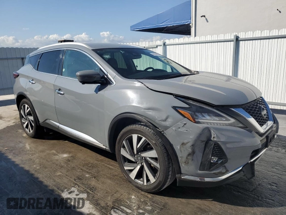 2023 Nissan Murano SL with VIN 5N1AZ2CJ3PC128991, listed as a Copart auction lot 43954785 with 50,533 mi miles and Non Repairable. Bid and sale history available at DreamBid. Image 4.
