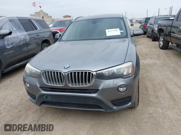 2017 BMW X3 xDrive28i with VIN 5UXWX9C37H0W72650, listed as a IAAI auction lot 41577793 with 116,361 mi miles and . Bid and sale history available at DreamBid. Image 12.