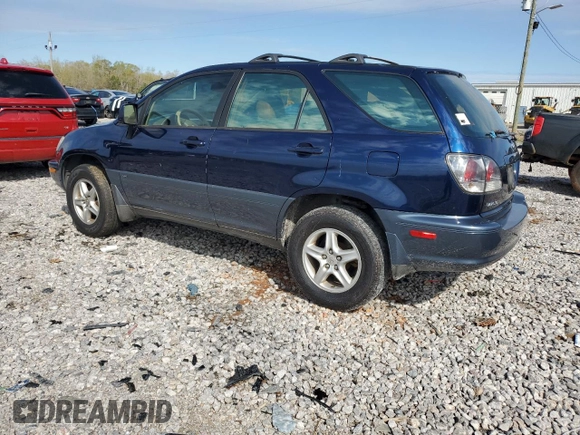2001 Lexus RX 300 with VIN JTJHF10U810187271, listed as a Copart auction lot 47242574 with 291,173 mi miles and Clean Title. Bid and sale history available at carsss.com. Image 2.
