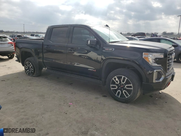 2022 GMC Sierra 1500 Limited AT4 with VIN 3GTP9EEL5NG172838, listed as a Copart auction lot 44218665 with 43,808 mi miles and Salvage Title. Bid and sale history available at carsss.com. Image 4.