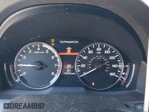 2016 Acura RLX Technology with VIN JH4KC1F56GC000486, listed as a IAAI auction lot 41863260 with 118,915 mi miles and . Bid and sale history available at DreamBid. Image 7.