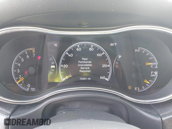 2018 Jeep Grand Cherokee Laredo with VIN 1C4RJFAGXJC121900, listed as a IAAI auction lot 42429505 with 72,351 mi miles and . Bid and sale history available at DreamBid. Image 7.