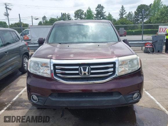 2013 Honda Pilot EX-L with VIN 5FNYF4H52DB085259, listed as a IAAI auction lot 42120763 with 96,744 mi miles and . Bid and sale history available at DreamBid. Image 12.