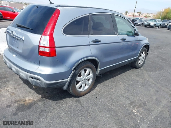 2007 Honda CR-V EX with VIN JHLRE38547C037459, listed as a IAAI auction lot 41902256 with 211,395 mi miles. Bid and sale history available at carsss.com. Image 4.