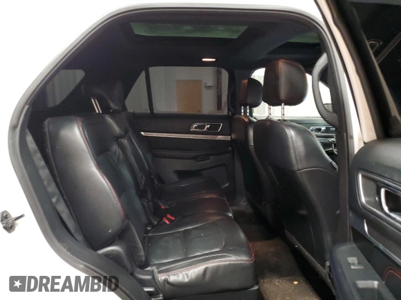 2017 Ford Explorer Sport with VIN 1FM5K8GT9HGD15327, listed as a Copart auction lot 46400435 with 276,393 mi miles and Salvage Title. Bid and sale history available at DreamBid. Image 11.