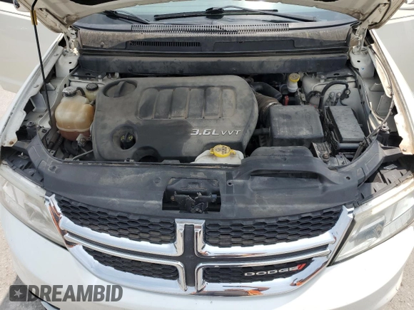 2013 Dodge Journey SXT with VIN 3C4PDCBG2DT547214, listed as a Copart auction lot 60210215 with 151,294 mi miles and Salvage title. Bid and sale history available at DreamBid. Image 12.