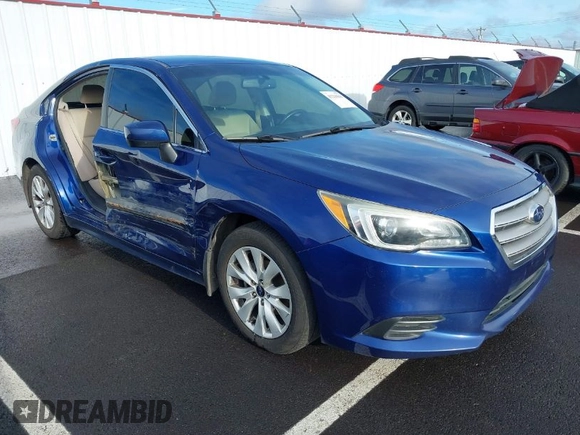 2015 Subaru Legacy Premium with VIN 4S3BNAC60F3002533, listed as a IAAI auction lot 41216361 with 128,455 mi miles and . Bid and sale history available at DreamBid. Image 1.