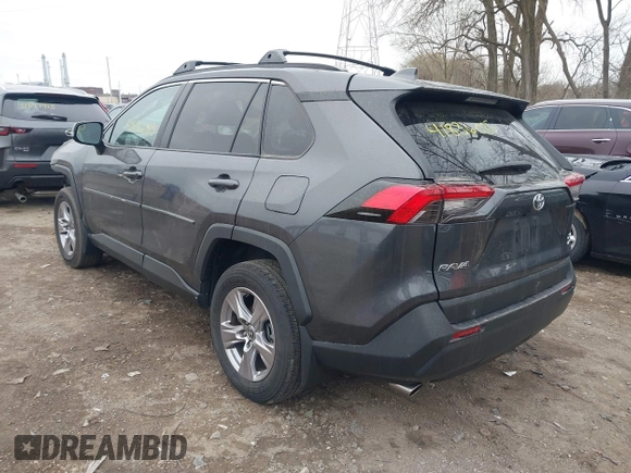 2024 Toyota RAV4 XLE with VIN 2T3P1RFV7RW442253, listed as a IAAI auction lot 41836085 with 31,378 mi miles and . Bid and sale history available at DreamBid. Image 3.