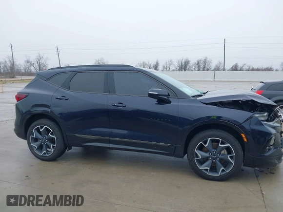 2020 Chevrolet Blazer RS with VIN 3GNKBERS5LS546592, listed as a IAAI auction lot 41365422 with 99,943 mi miles and . Bid and sale history available at DreamBid. Image 12.