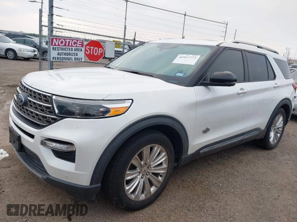 2021 Ford Explorer King Ranch z VIN 1FM5K7LC8MGC03614, wystawiony jako IAAI lot #41927773 z przebiegiem Nie podano mil oraz . Historia ofert i sprzedaży dostępna na DreamBid. Obrazek 17.